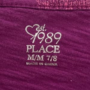 est 1989 kids purple long sleeve shirt size M 7-8